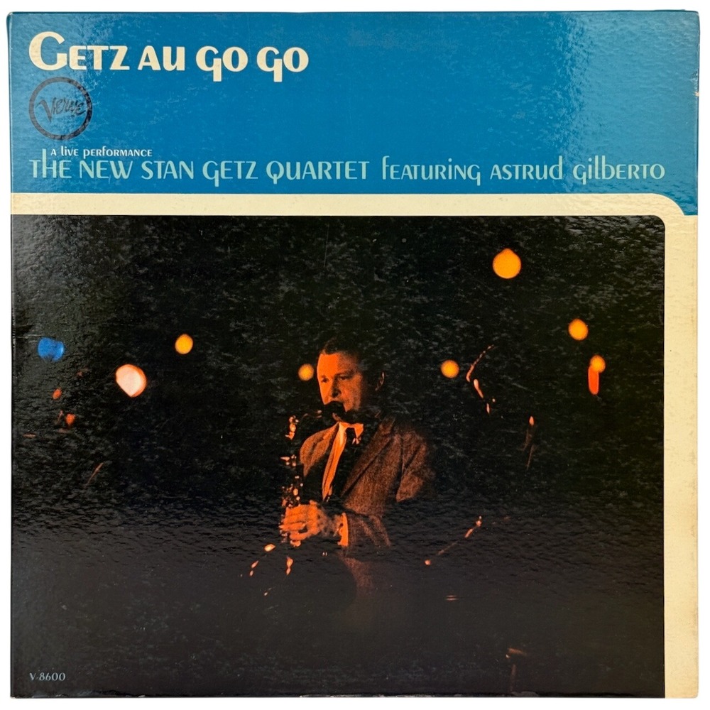Stan Getz Astrud Gilberto-Getz Au Go Go | Vinyl LP Verve V-8600 Mono Jazz Record